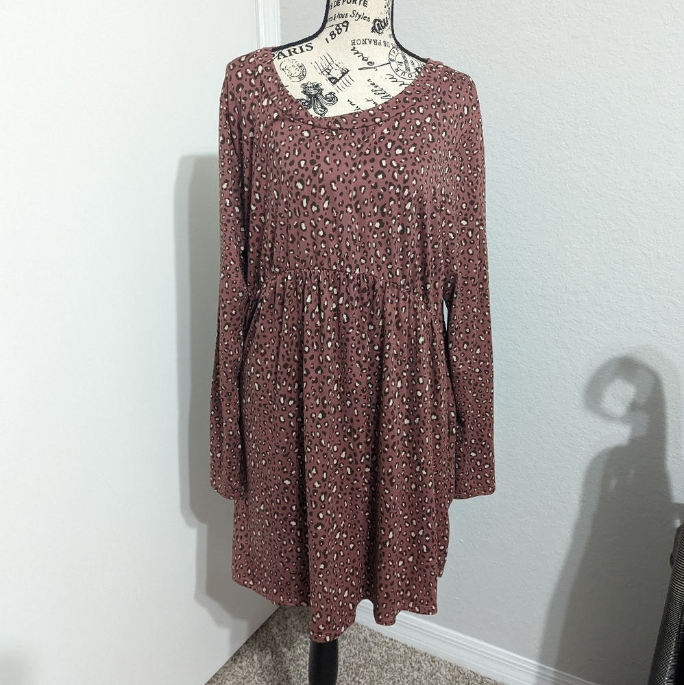 Haptics by Holly Harper Women's Long Sleeve Dress